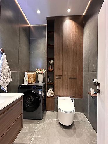 абая 40: 2 комнаты, 80 м², Арча-Бешик ж/м Элитка, 6 этаж, Дизайнерский ремонт — 9