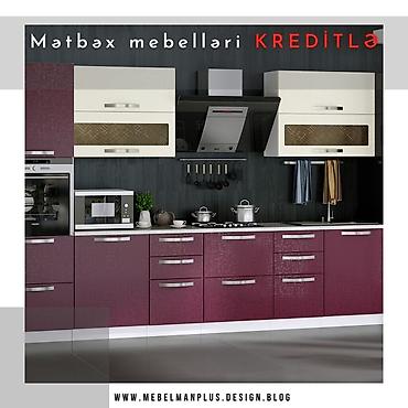ay: Sifarişlə mətbəx dəsti, Özü çəkən petlələr, Mat laminat, Kredit var, Pulsuz çatdırılma — 9