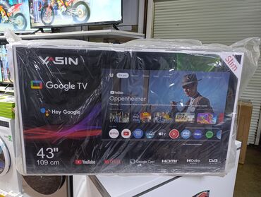 Телевизоры: Телевизор Ясин 43G11 Андроид гарантия 3 года, доставка установка — 13
