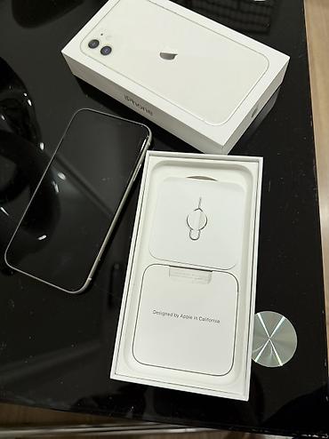 Apple iPhone: IPhone 11, Б/у, 64 ГБ, Белый, Коробка, 85 % — 11