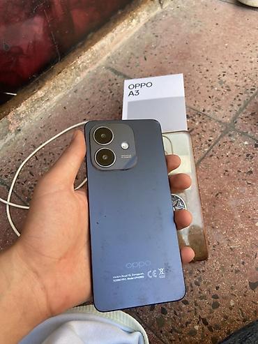 a3 kagiz: Oppo A3, 128 GB, rəng - Qara, Barmaq izi, İki sim kartlı, Face ID — 4