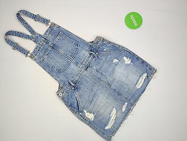 jeansy ecru: H&M, Sukienka damska, rozmiar M — 2