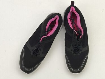 czarne bawełniane bluzki: Sneakersy damskie, 38, stan - Dobry