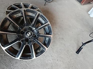 Литые диски Hyundai, комплект из 4 шт. Характеристики: - Диаметр: R17
