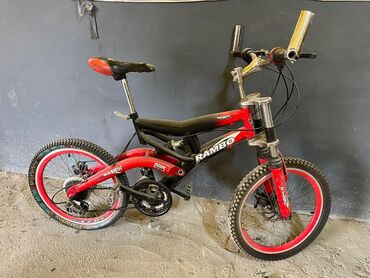 трехколесный велосипед для взрослых бишкек: İşlənmiş İki təkərli Uşaq velosipedi Rambo, 16", Ünvandan götürmə
