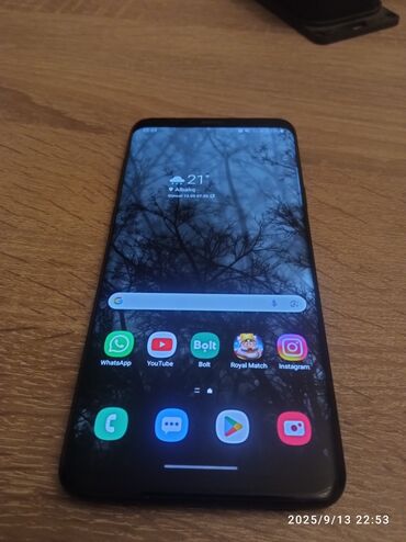 Infinix: Samsung Galaxy S9 Plus, rəng - Qara, Barmaq izi