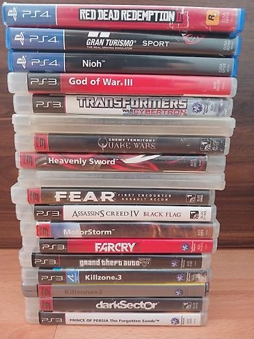 Техника и электроника: Ps3-4 oyun kasetleri coxdandir oynamiram diye satiram barter var — 1
