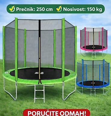 nosac za cvece: 🌺🌞🎁 prolećna akcija trambolina 250 cm 🎁🌞🌺 — 1