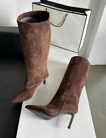 nanule na stiklu: 🍂 MUST-HAVE: Duboke čokoladne čizme od velura! 🤎 Elegantne, ženstvene — 2