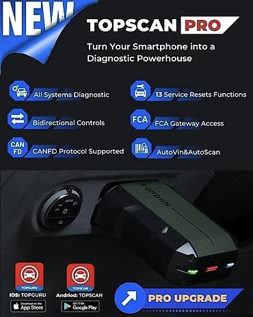 Auto dijagnostika: TOPDON Topscan Pro Bluetooth OBD2 za iOS / Android Dijagnostika svih — 12