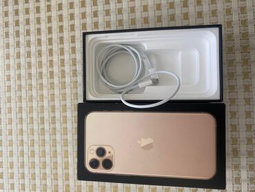 telefon aksesuarları ucuz: IPhone 11 Pro, 256 GB, Qızılı, Simsiz şarj, Face ID