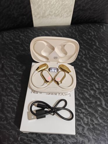 Qulaqcıqlar: Simsiz (Bluetooth) Qulaqcıqlar, rəng - Bej — 4