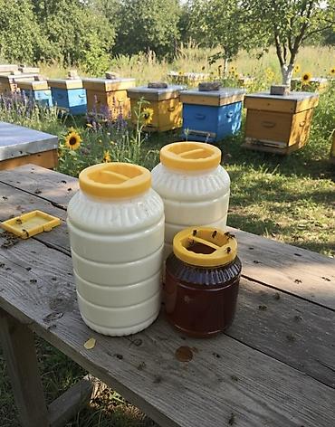 Мёд: Эспарцетовый мёд (белый крем-мёд), Ат-Башы Натуральный эспарцетовый — 8