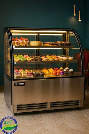 Холодильные витрины: Для молочных продуктов, Для напитков, Для мяса, мясных изделий, Китай, Россия, Новый — 3