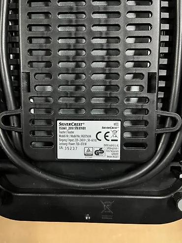 Tosteri: SilverCrest toster za hleb – crni, 870 W - Dve široke slot-otvore za — 11