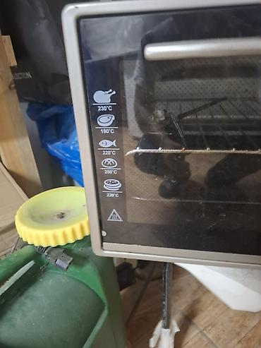 Duxovkalar: Duxovka Elektrik, rəng - Gümüşü, Ayrıca dayanan, İşlənmiş — 3