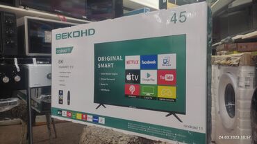 Телевизоры: Телевизоры, BEKO Android, доставка и установка бесплатно, 8 Гб память — 7