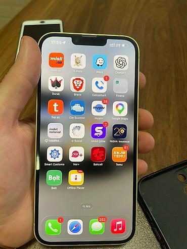 iphone es5: IPhone 14 Plus, 128 GB, Sarı, Face ID — 6