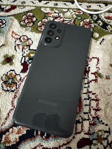 самсунг галакси 9: Samsung Galaxy A23, Колдонулган, 128 ГБ, түсү - Кара, 2 SIM