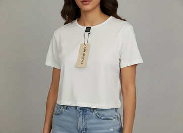t shirty sznurek: Shein, T-shirt damski, rozmiar L