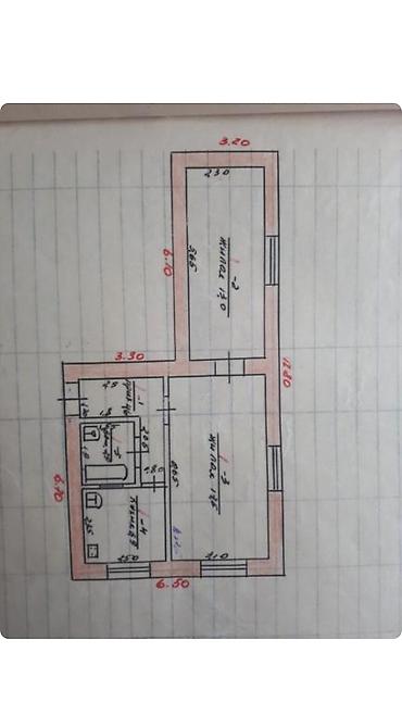 кок жар квартира: 2 комнаты, 44 м², 104 серия, 1 этаж — 4
