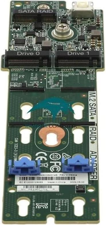Digər ehtiyat hissələri: №: 14267 Məhsulun adı: Kontroller Lenovo M.2 SATA 2-Bay RAID Kit — 1
