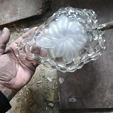 lustr bra: Çılçıraq, 3 lampa, Metal — 2
