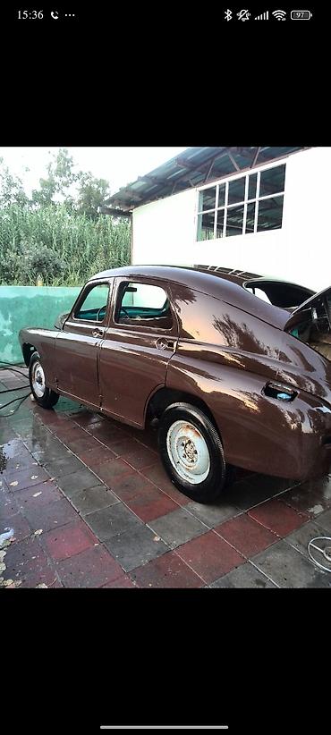ford masin: QAZ M-20 Pobeda: 2.4 l | 1957 il 55555555 km Kabriolet — 3