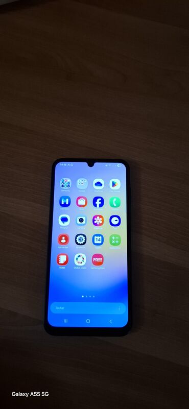 Audi: Samsung Galaxy A25, 256 GB, rəng - Göy, İki sim kartlı