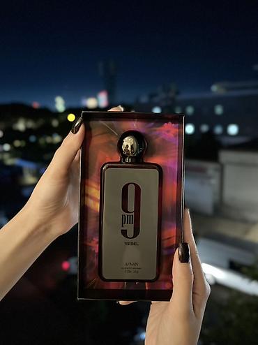 Afnan 9PM Rebel – uniseks (EDP) ml ile satişi 10 ml-15azn 20 ml-30azn