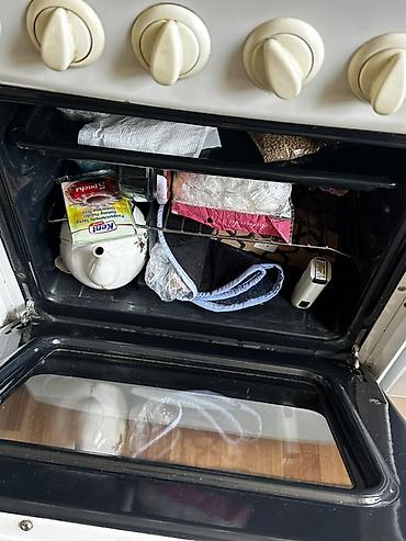 Mətbəx texnikası: Qaz plitəsi və soba kombi - 4 qaz ocağı: müxtəlif ölçülü gözlər — 5