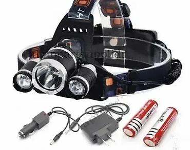 boss torbe: Lampa - Lampa za glavu - Svetlo za glavu - Lampa 3x Cree T6 — 1