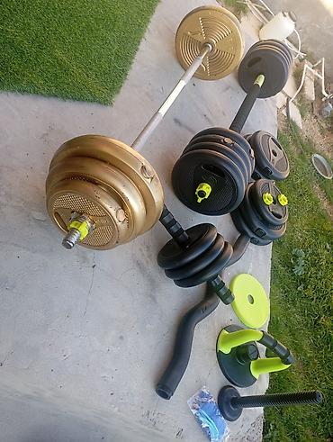 Ştanqlar və ştanq diskləri: Ştanq, Çəki: 65 kq, Yeni — 2