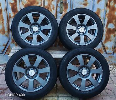 opel astra j disk: 4 ədəd yüngül lehimli disk və təkər komplekti - Disklər: 5 boltlu, 10 — 2