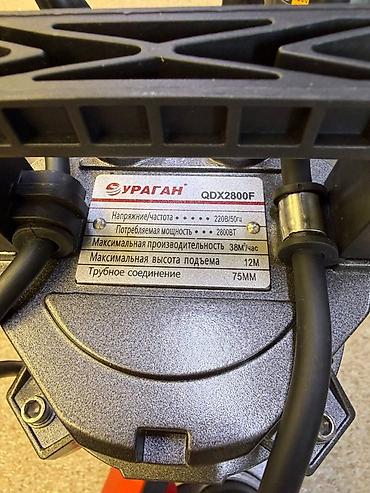 фекальный: Погружной фекальный насос Ураган QDX2800F Назначение: - Перекачка — 3