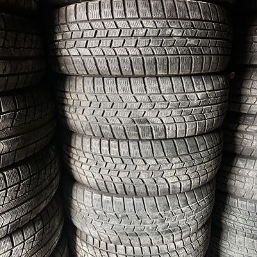 Шины: Шины 215 / 65 / R 16, Зима, Б/у, Комплект, Легковые, Япония, GoodYear