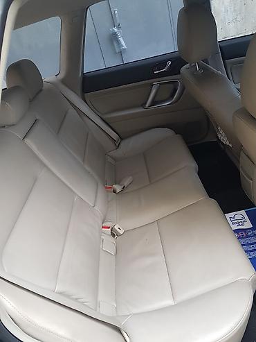 обшивка субару: Комплект сидений, Кожа, Subaru 2008 г., Б/у — 4
