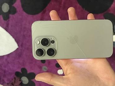 iphone 300 azn: IPhone 15 Pro, 128 GB, Natural Titanium, Face ID — 2