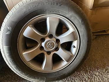 4runner: Литые диски Toyota Prado с шинами R17 (комплект 4 шт.) - — 3