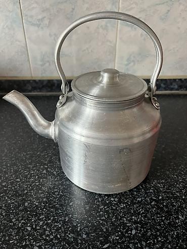 soba servisi: Çay dəsti, rəng - Gümüşü, Metal — 3