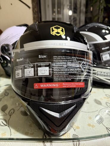 Спецодежда: #Мотошлем #Шлем Полноразмерный мотоциклетный шлем интегрального типа — 12