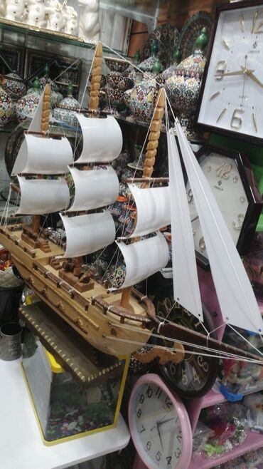 Gəmi modelləri: Gəmi 25azn 1-ci şəkildəki Əl işləri Qoz ağacı Gəmi 45 yox 25azn Hər — 19