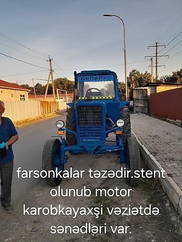 Kommersiya nəqliyyat vasitələri: Belarus MTZ traktoru belarus mato karobka əla vəziətda - Rolu — 2