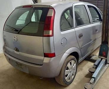 bisage za motor: OPEL MERIVA 1.4XEP - KOMPLETAN AUTO U DELOVIMA | Z14XEP MOTOR SIVA — 1