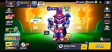 bes acilan tufəng: Brawl Stars oyunu üçün inkişaf etmiş hesab - Kuboklar: 47 410 - — 2