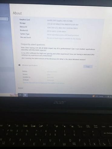 acer intel core i3: Acer Extensa 215-31 noutbuk Texniki göstəricilər: - Prosessor: Intel — 5