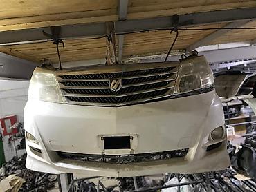 морда: Бампер Toyota, Б/у, Оригинал — 4