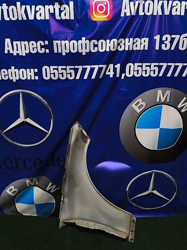 w204: Крыло Переднее левое Mercedes-Benz, 2010 г., Б/у, Оригинал — 2