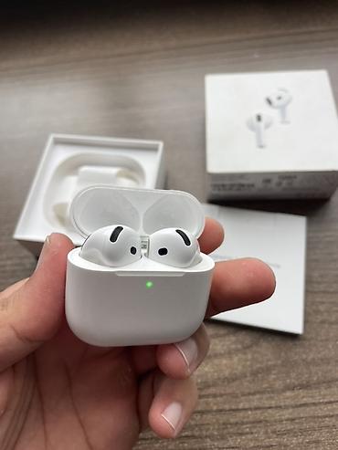 Qulaqcıqlar: Apple AirPods Apple 4 anc. Original, tam ideal veziyetde, hec bir — 3
