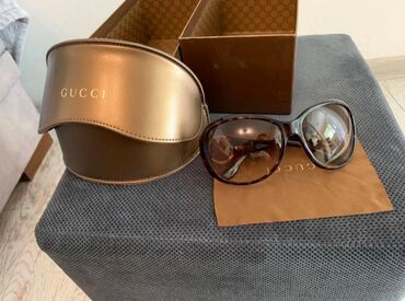 uggs cizme cena: Sunglasses, Gucci, color - Brown